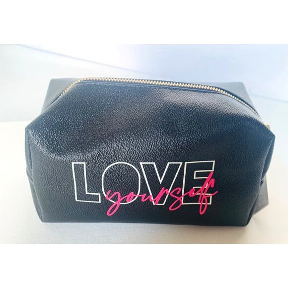 BLUSH CRUSH "LOVE YOURSELF" Makeup Pouch - Picture 1 of 9